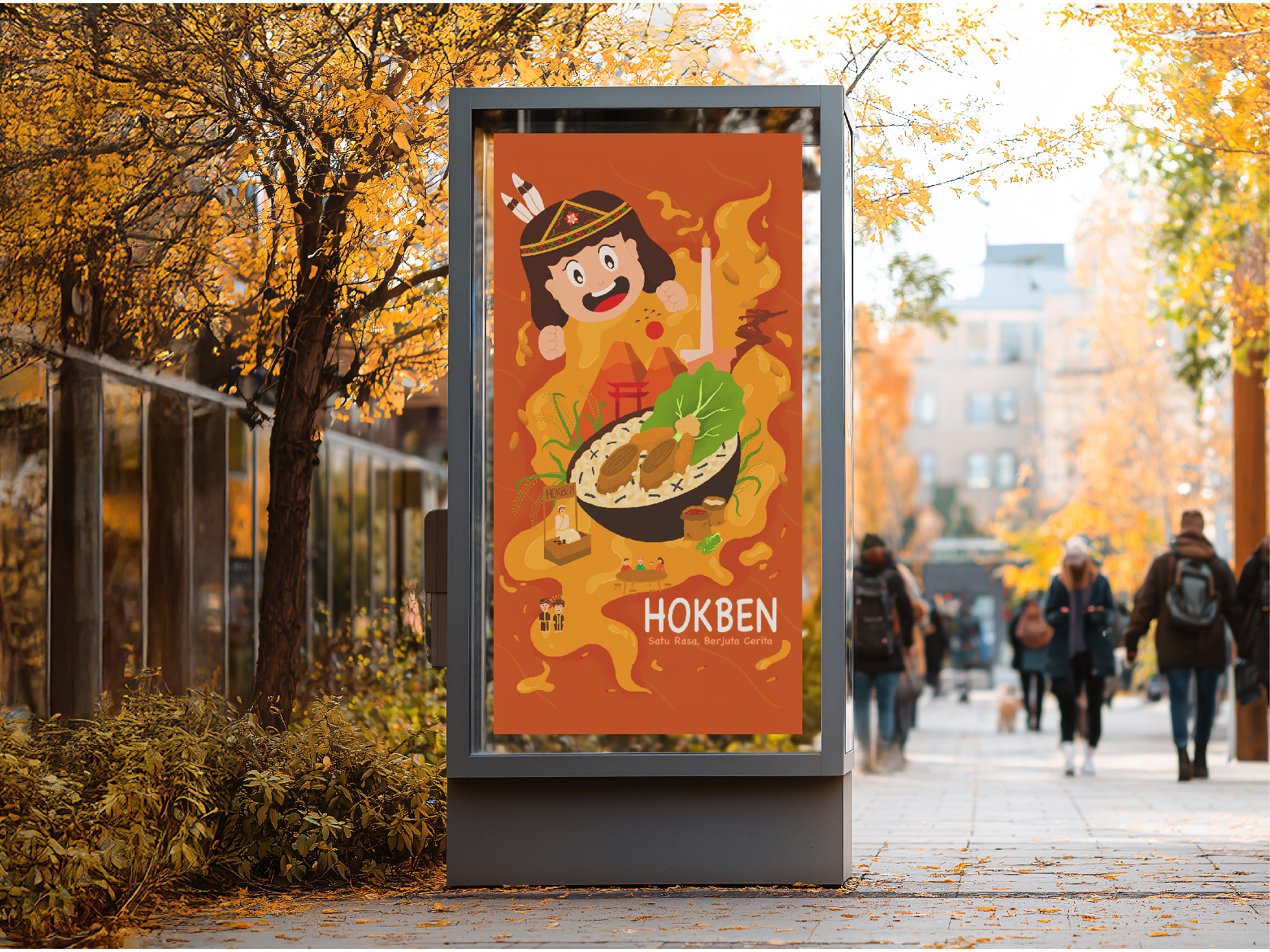 Hokben Mural